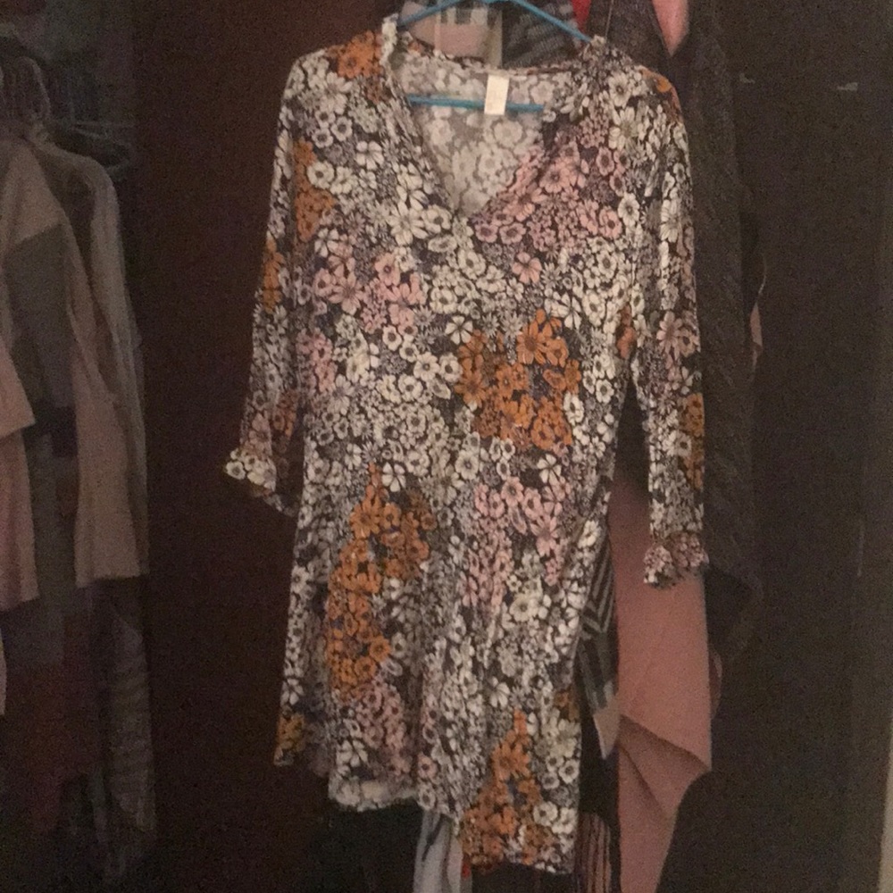 Floral work dress